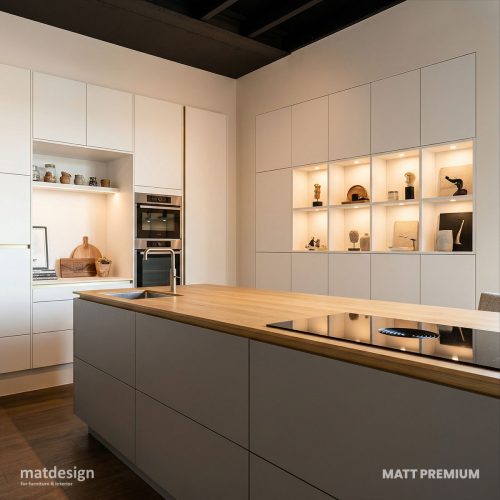 Biały na górze. Szary na dole!