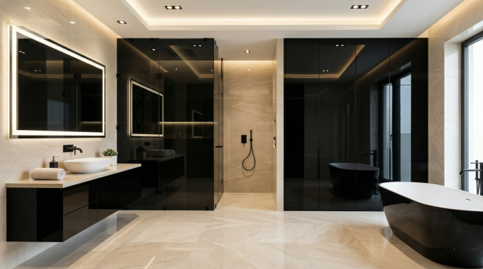 Zabudowy łazienkowe